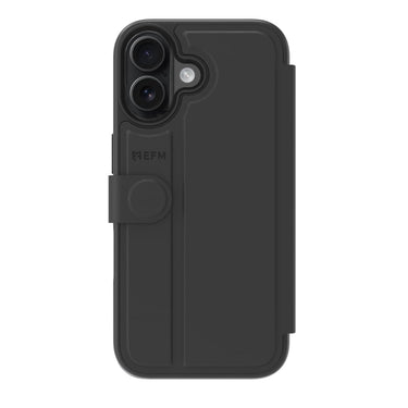 EFM Venice Wallet Case for Apple iPhone 17- Black